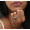Image 5 : 14KT White Gold 0.79ctw Diamond Ring