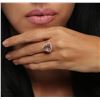 Image 5 : 14KT Rose Gold 4.72ct Morganite and Diamond Ring