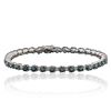Image 3 : 14KT White Gold 5.44ctw Diamond Bracelet