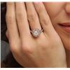 Image 6 : 14KT White Gold 1.45ctw Diamond Ring