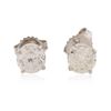 Image 1 : 14KT White Gold 2.18ctw Diamond Stud Earrings