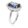 Image 6 : 14KT Two-Tone Gold 6.61ct Tanzanite and Diamond Ring