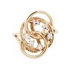 Image 3 : 14KT Yellow Gold 0.10ctw Diamond Ring