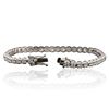 Image 3 : 18KT White Gold 3.84ctw Diamond Tennis Bracelet