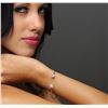 Image 6 : 14KT White Gold 0.17ctw Diamond Bangle Bracelet