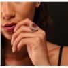 Image 5 : 14KT Yellow Gold 12.60ct Morganite and Diamond Ring
