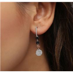 14KT White Gold 0.41ctw Diamond Earrings