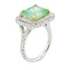Image 6 : 14KT Two-Tone Gold 5.25ct Emerald and Diamond Ring