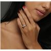 Image 5 : 14KT White Gold 1.17ctw Diamond Ring