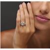 Image 6 : 14KT White Gold 0.97ctw Diamond Ring