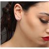 Image 4 : 14KT White Gold 1.92ctw Diamond Stud Earrings