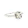 Image 2 : 14KT White Gold 1.17ctw Diamond Ring