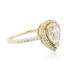 Image 2 : 14KT Yellow Gold 1.26ctw Diamond Ring