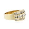 Image 2 : 14KT Yellow Gold 1.50ctw Diamond Ring