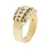 Image 3 : 14KT Yellow Gold 1.50ctw Diamond Ring