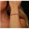 Image 2 : 14KT Rose Gold 2.10ctw Diamond Bracelet
