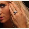 Image 1 : 14KT Two-Tone Gold 1.58ct Tanzanite and Diamond Ring