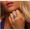 Image 2 : 14KT Two-Tone Gold 1.58ct Tanzanite and Diamond Ring