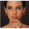 Image 3 : 18KT White Gold 2.20ctw Diamond Earrings