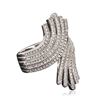 Image 4 : 14KT White Gold 0.69ctw Diamond Ring