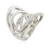 Image 7 : 14KT White Gold 1.00ctw Diamond Ring