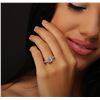 Image 5 : 14KT White Gold 1.50ctw Diamond Ring