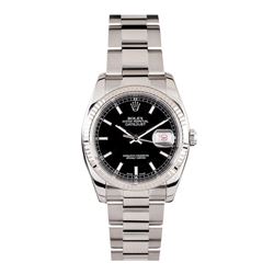 Gents Rolex Stainless Steel DateJust Wristwatch