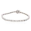 Image 3 : 18KT White Gold 2.55ctw Diamond Tennis Bracelet