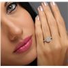 Image 1 : 18KT White Gold 1.04ctw Diamond Ring