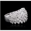 Image 4 : 14KT White Gold 1.93ctw Diamond Ring