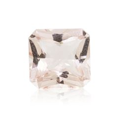 2.1ctw. Natural Princess Cut Morganite