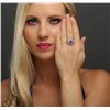Image 3 : 14KT Yellow Gold 2.34ct Tanzanite and Diamond Ring