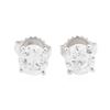 Image 1 : 14KT White Gold 1.32ctw Diamond Stud Earrings