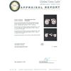 Image 3 : 14KT White Gold 1.32ctw Diamond Stud Earrings
