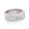 Image 2 : 14KT White Gold 3.36ctw Diamond Ring