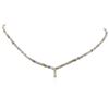 Image 3 : 14KT Yellow Gold 32.94ctw Rough Diamond Necklace With Charm