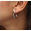 Image 1 : 14KT White Gold 2.40ctw Diamond Earrings