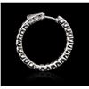 Image 4 : 14KT White Gold 2.40ctw Diamond Earrings