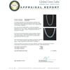 Image 8 : 14KT White Gold 57.60ctw Sapphire, Emerald and Diamond Necklace