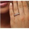 Image 1 : 14KT White Gold 0.69ctw Diamond Ring