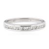 Image 1 : Platinum 0.25ctw Diamond Ring