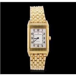 Jaeger le Coultre Reverso 18KT Yellow Gold Wristwatch