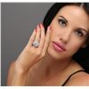 Image 5 : 14KT White Gold GIA Certified 3.01ctw Diamond Ring