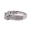 Image 2 : 18KT White Gold 1.86ctw Diamond Ring