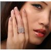 Image 1 : 14KT Rose Gold 1.22ctw Diamond Ring