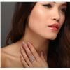 Image 2 : 14KT Rose Gold 1.22ctw Diamond Ring
