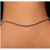 Image 5 : 18KT White Gold 16.60ct GIA Certified Aquamarine and Diamond Pendant With Chain