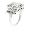 Image 3 : 14KT White Gold 3.18ctw Diamond Ring