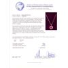 Image 6 : 14KT Yellow Gold 34.26ctw Ruby & Diamond Pendant with Chain