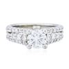 Image 1 : 14KT White Gold 1.87ctw Diamond Ring